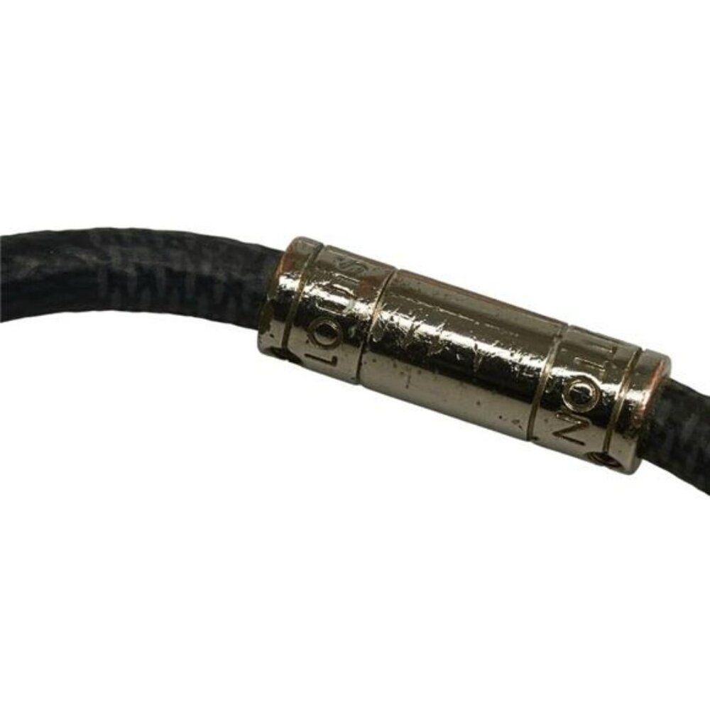 Louis Vuitton Graphite Keep It Bracelet M6140E - Picture 4 of 6